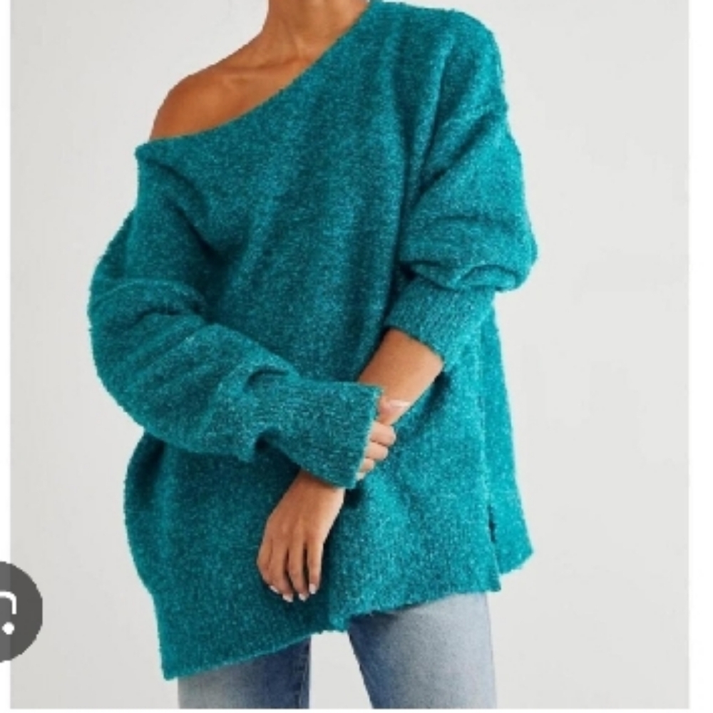 Free People Moira Slouchy Tunic Sweater